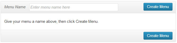 Menu Name WordPress