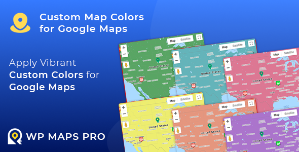 Custom Map Colors for Google Maps