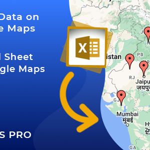 Excel Data on Google Maps