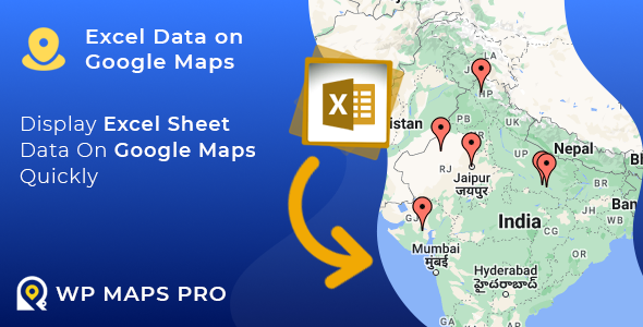 Excel Data on Google Maps