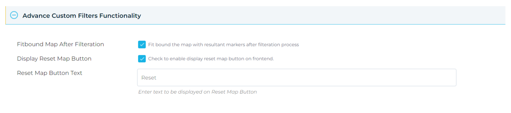 Advanced Custom Filters Functionality