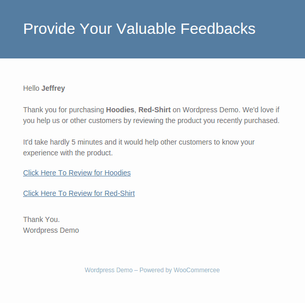 Boost Reviews: Product Feedback Email Alerts