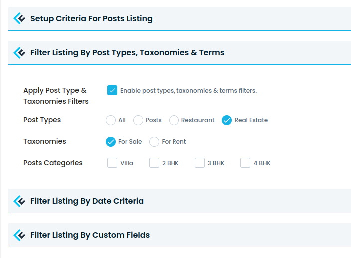 wordpress post list