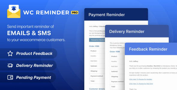 WooCommerce Reminder Pro Plugin