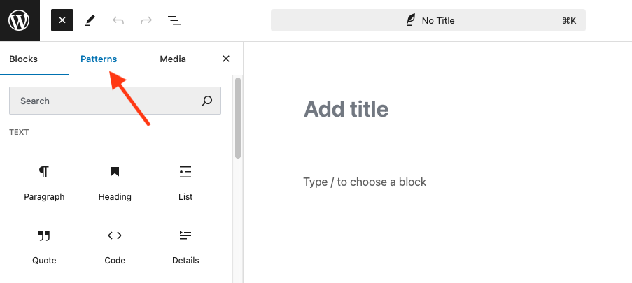 Access Patterns in WordPress