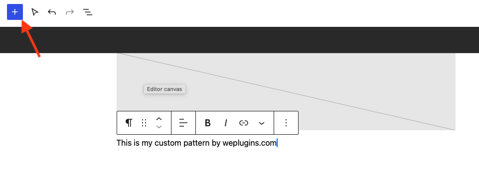 Create Custom Pattern in WordPress