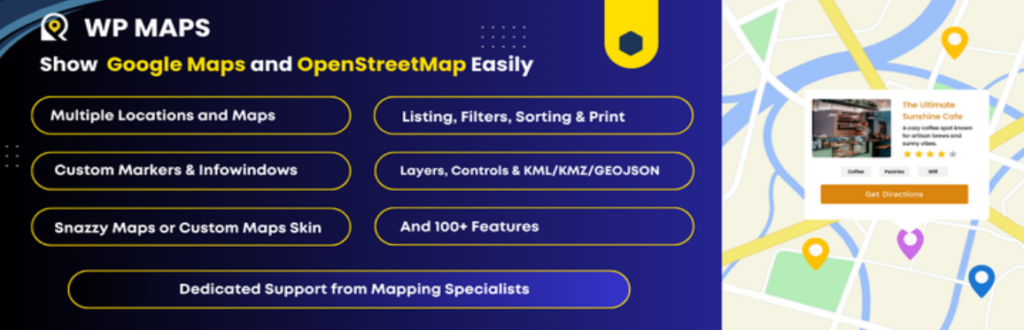 WP Maps - The Best Map Plugin for WordPress