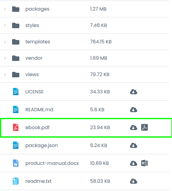 PDF listing For WordPress PDF listing For WordPress