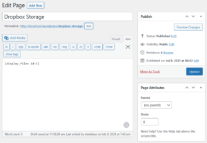 Paste Shortcodes