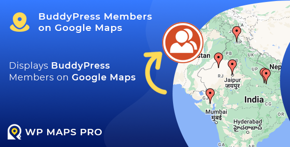 BuddyPress Members on Google Maps