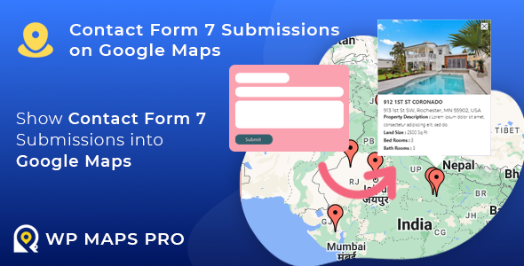 Contact Form 7 Submissions on Google Maps