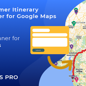 Customer Itinerary Planner for Google Maps