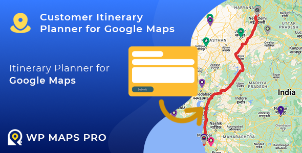 Customer Itinerary Planner for Google Maps