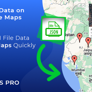 JSON Data on Google Maps