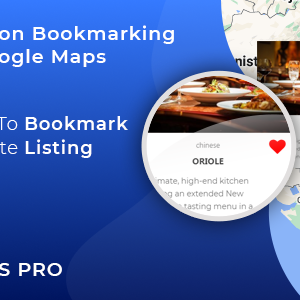 Location Bookmarking for Google Maps