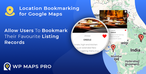 Location Bookmarking for Google Maps