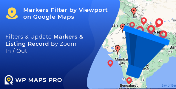 Markers Filter by Viewport on Google Maps