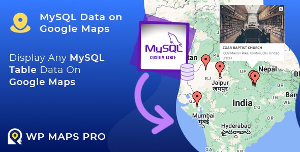 MySQL Data on Google Maps