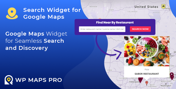Search Widget for Google Maps
