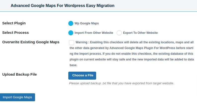 Easily Import Exported Data In Just Few Clicks