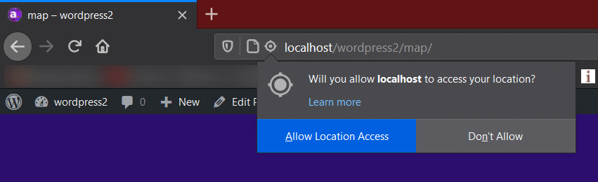 User Controlled Location Access