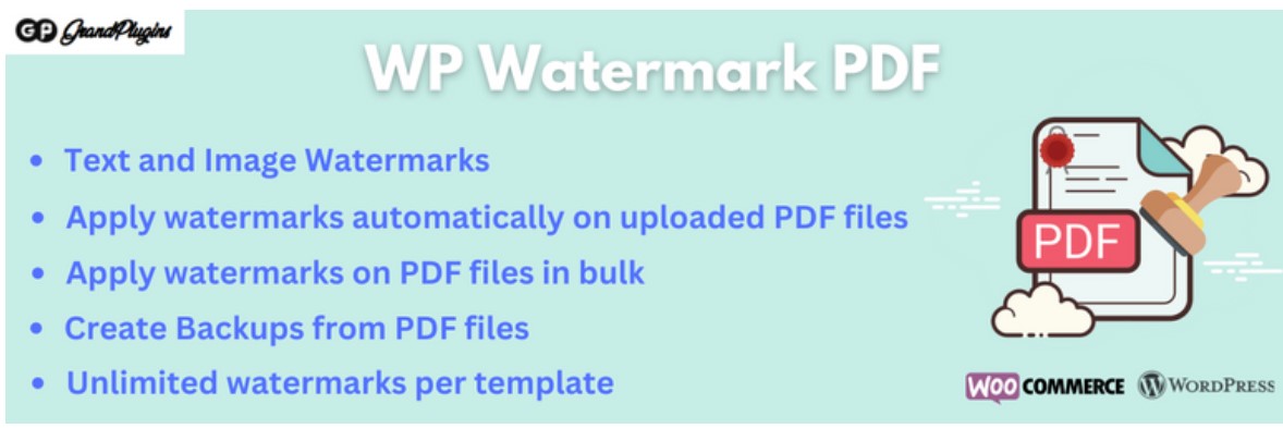 PDF & Image Watermark