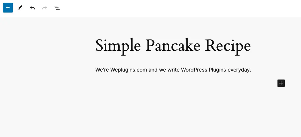 Add Page Title in WordPress