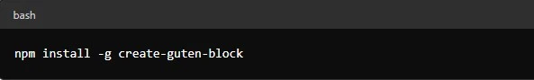 create-guten-blocks installations