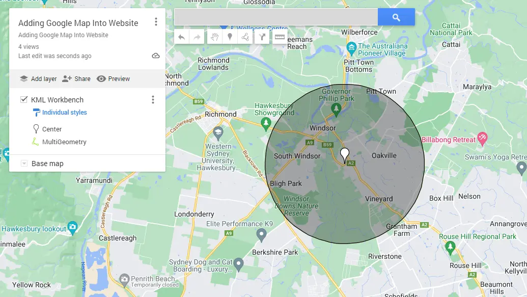 Adding Google Maps into Website