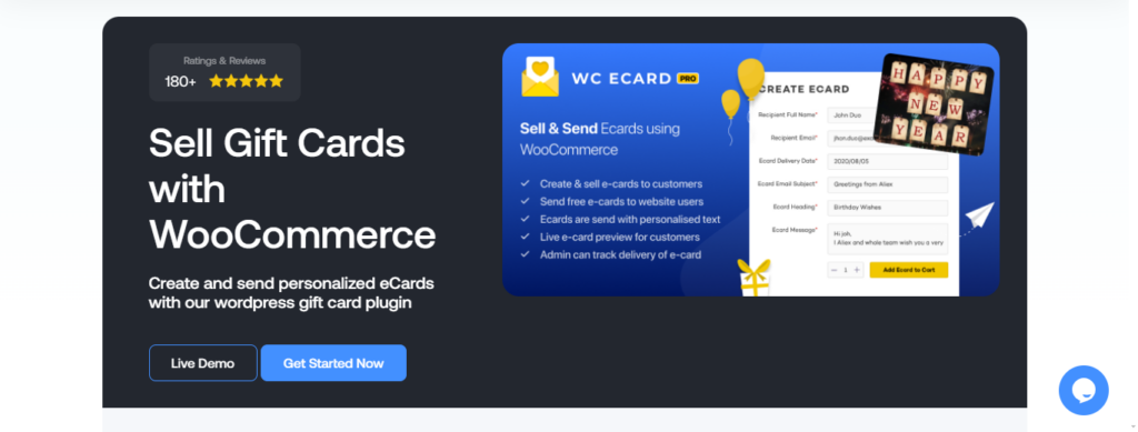 WooCommerce eCard Pro plugin