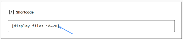 Paste AWS Shortcode