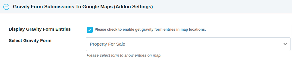 Select Gravity Form