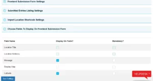 Customizable Fields for Precision