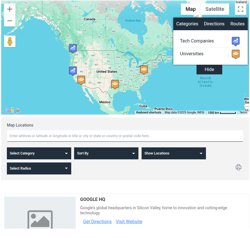 Embed Google Maps Anywhere