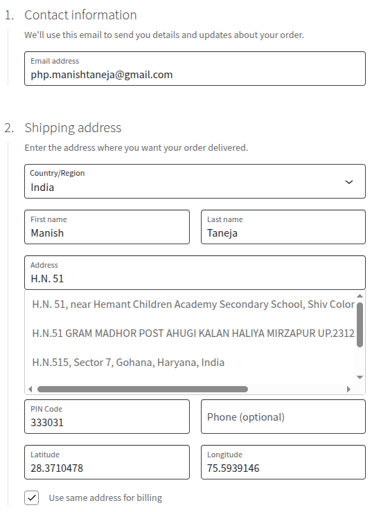 WooCommerce Checkout Block WooCommerce Checkout Block