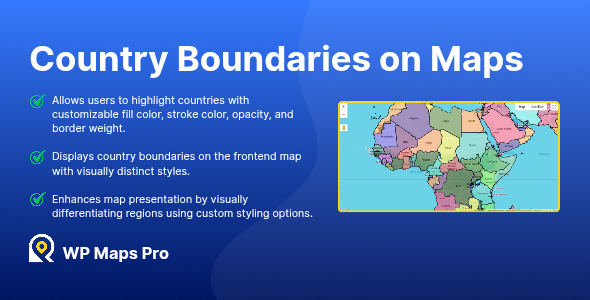 image Country Boundaries On Map