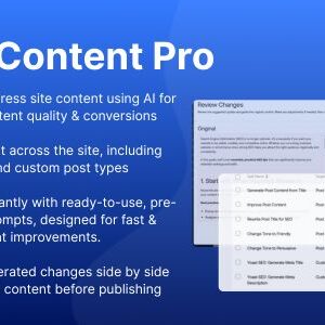 WP AI Content Pro