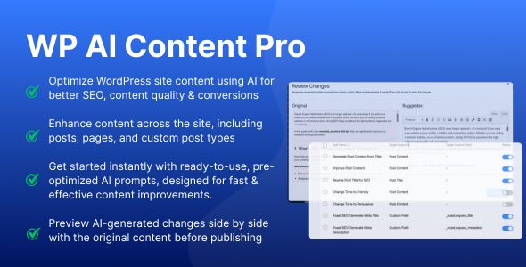 WP AI Content Pro