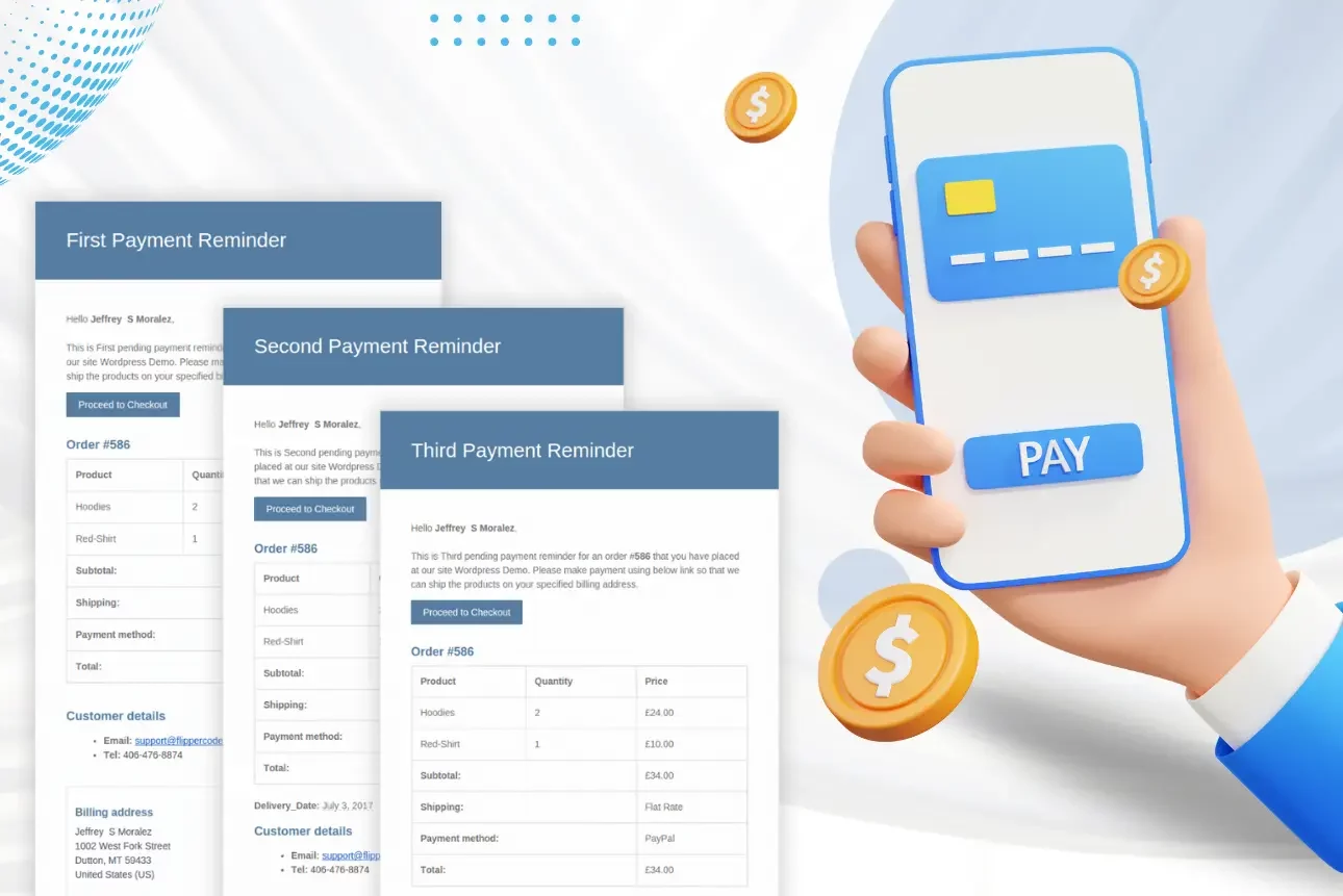 Quick & easy way to automate WooCommerce payment reminder emails