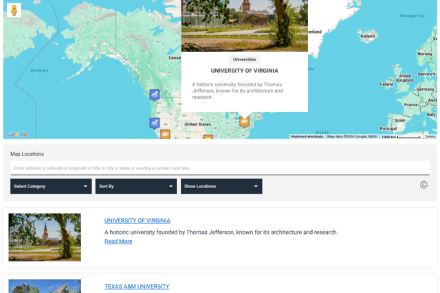 WP Maps : A Free WordPress Map Plugin With Search, Filters & Listing